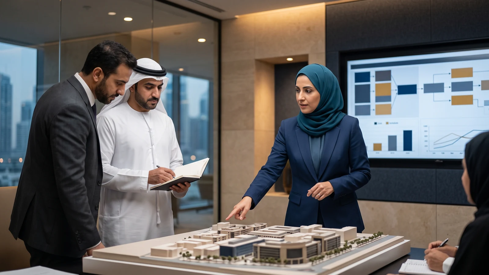 Leaders turning risk signals into an owned project decision
